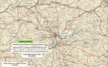 Avance sobre Madrid desde el Sur